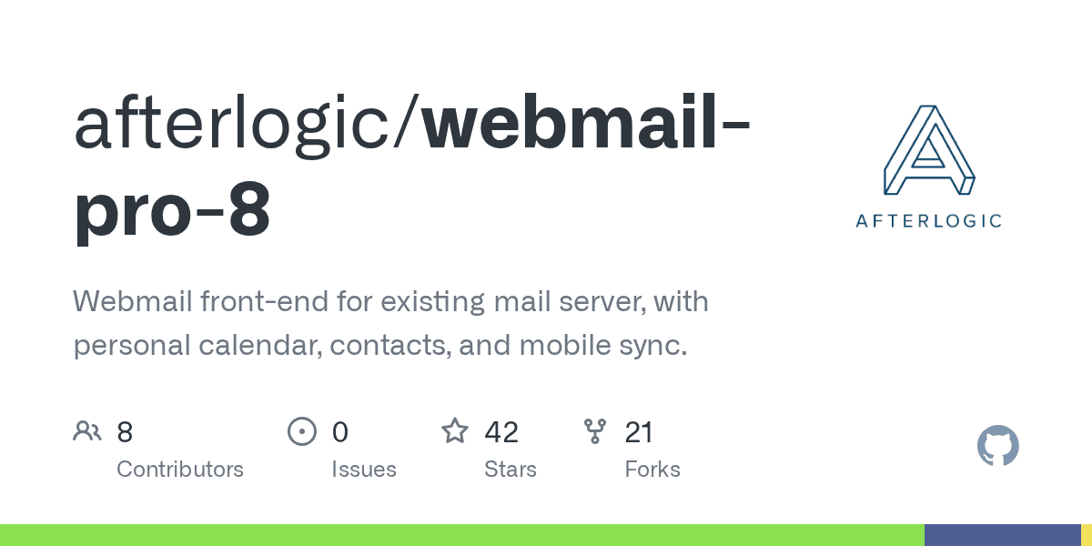 Afterlogic Webmail Pro preview