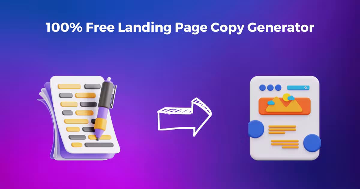 Landing Page Copy Generator preview