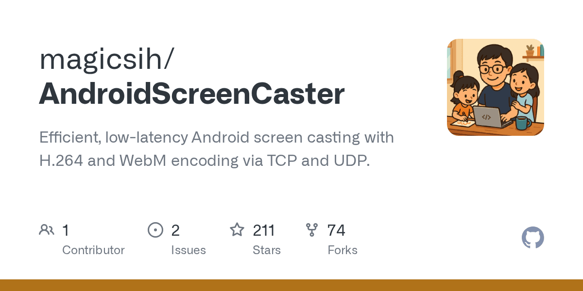 AndroidScreenCaster preview