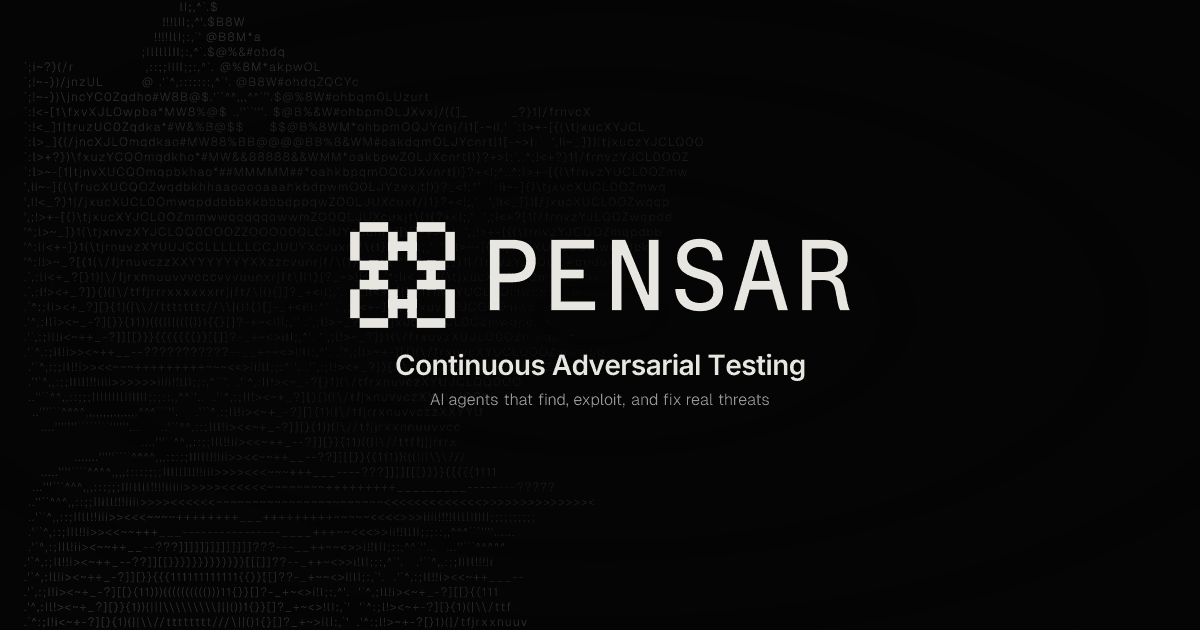 Pensar Apex preview