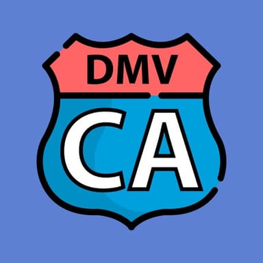 California DMV practice test logo