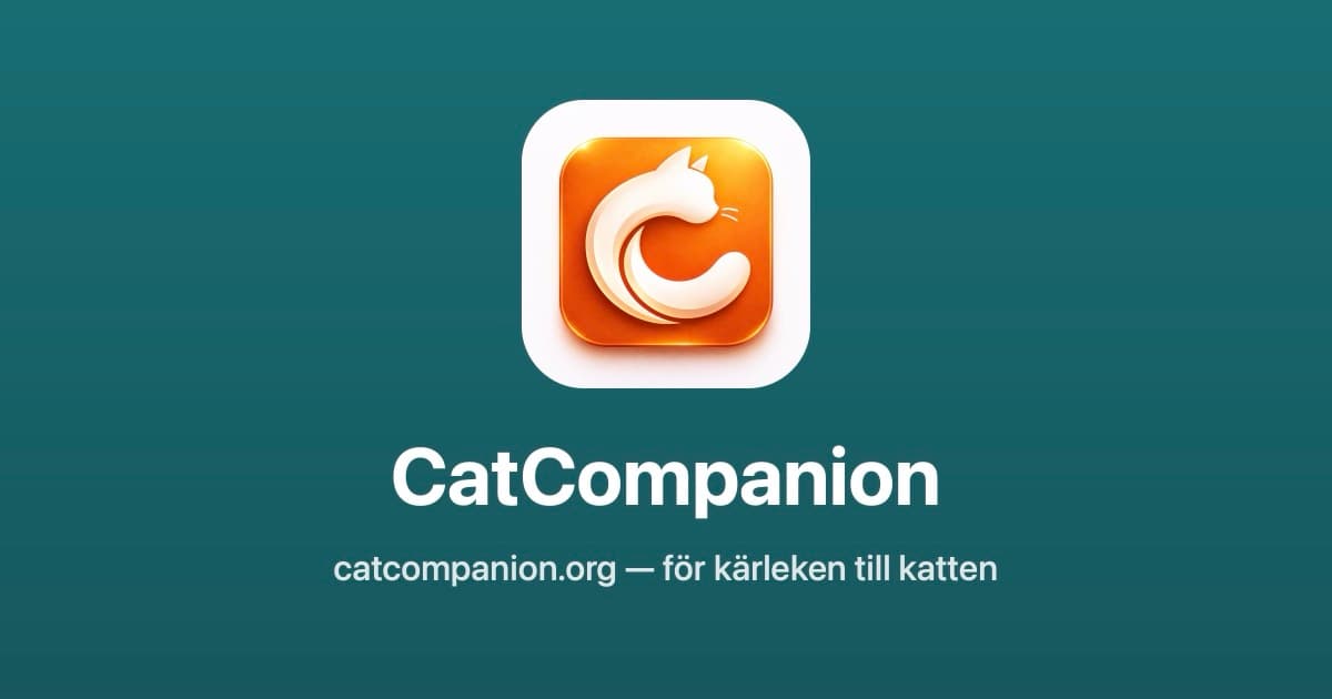 CatCompanion preview
