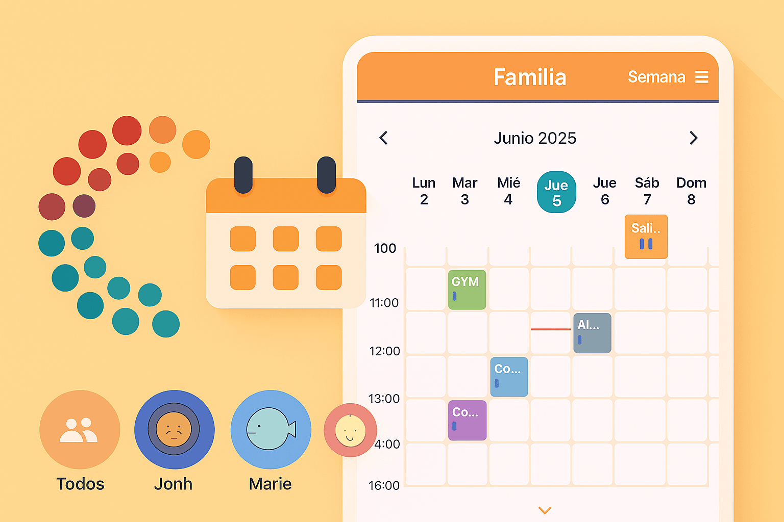 Clany - Calendar for Families preview