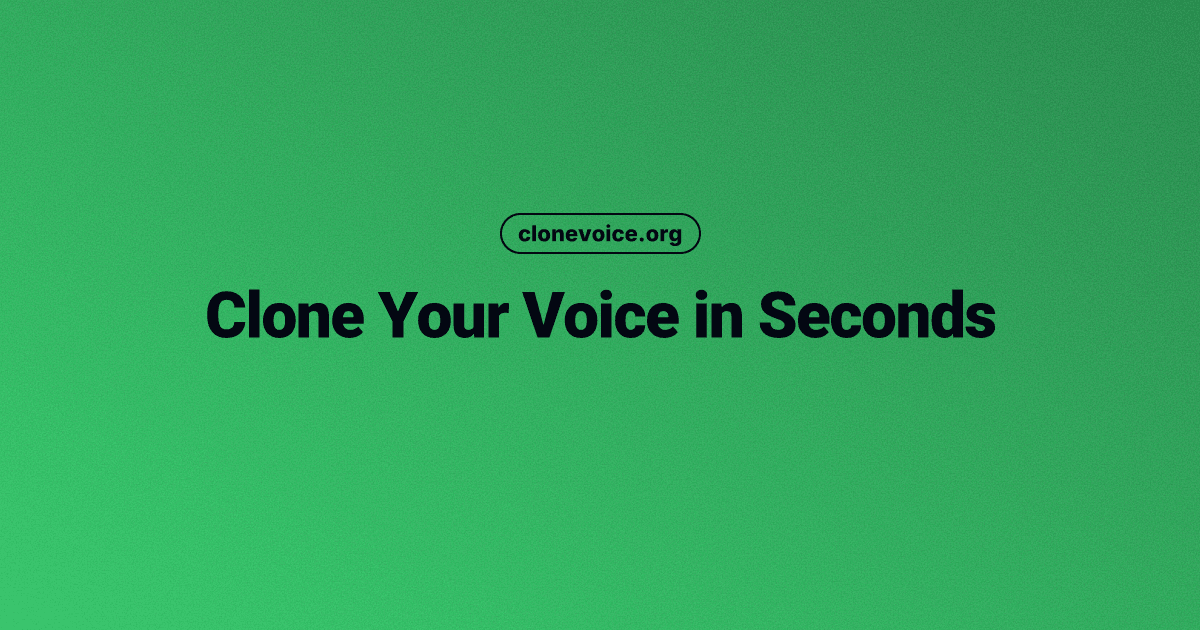 Clone Voice AI preview