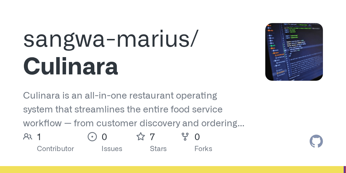 Culinara preview
