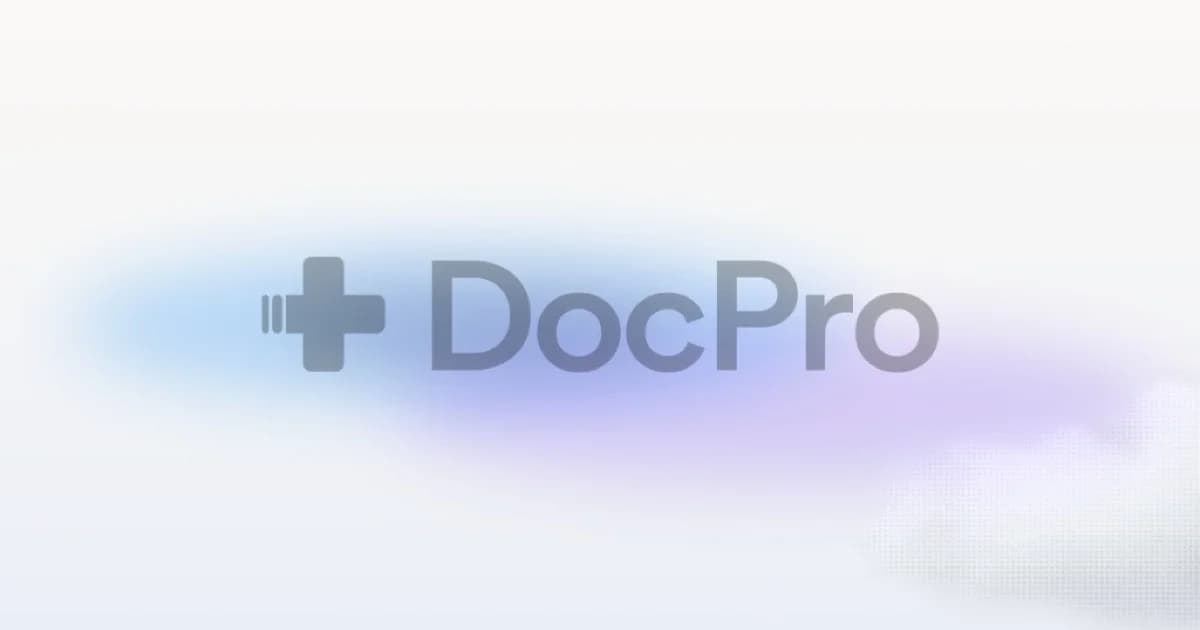 DocPro - AI Medical Scribe preview