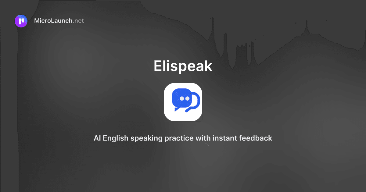 Elispeak preview