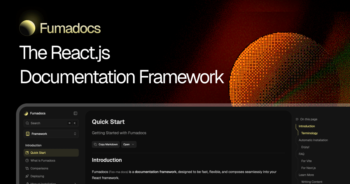 Fumadocs preview
