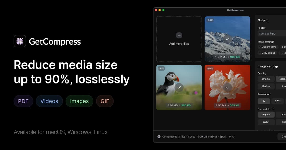 GetCompress preview