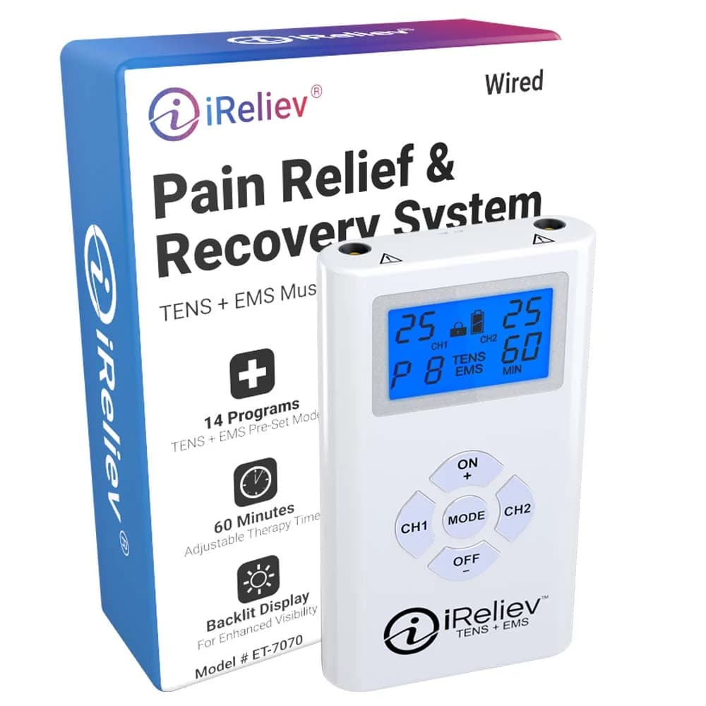 iReliev TENS + EMS Pain Relief & Recovery System preview