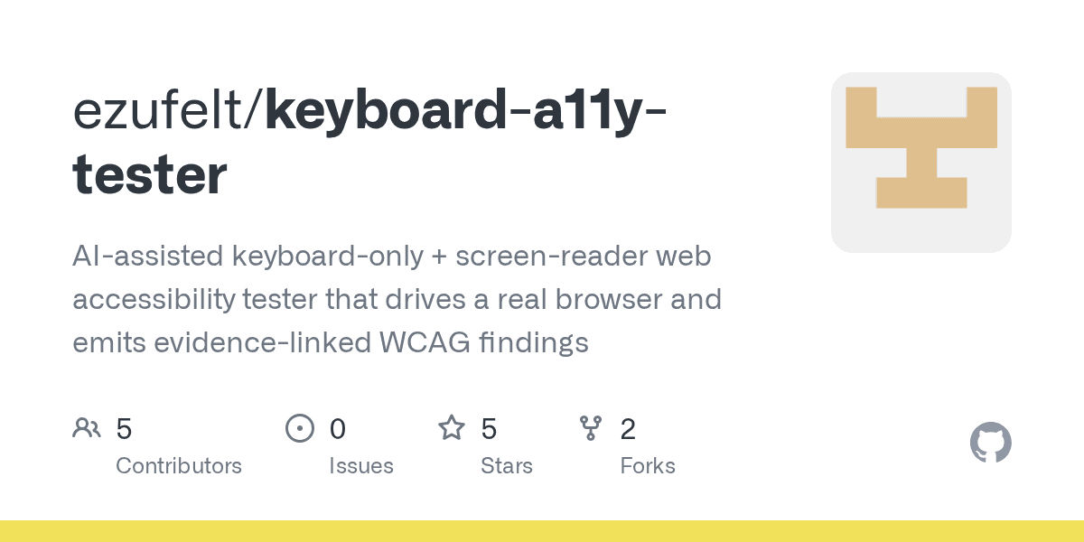 Keyboard A11y Tester preview