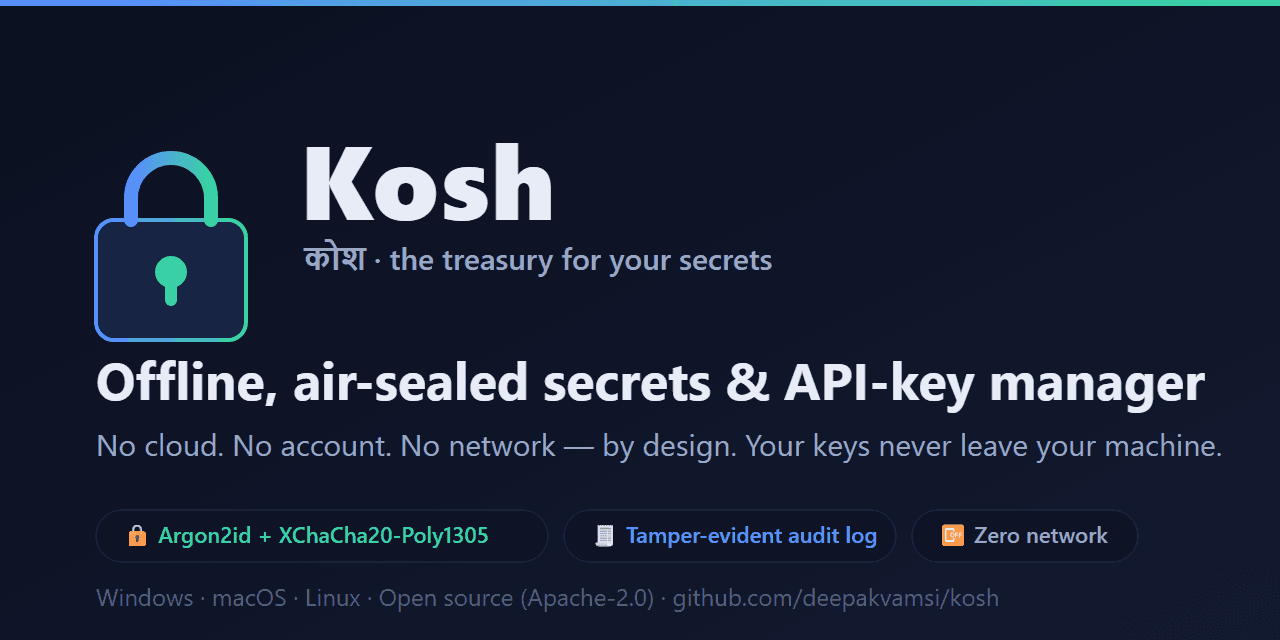 Kosh preview