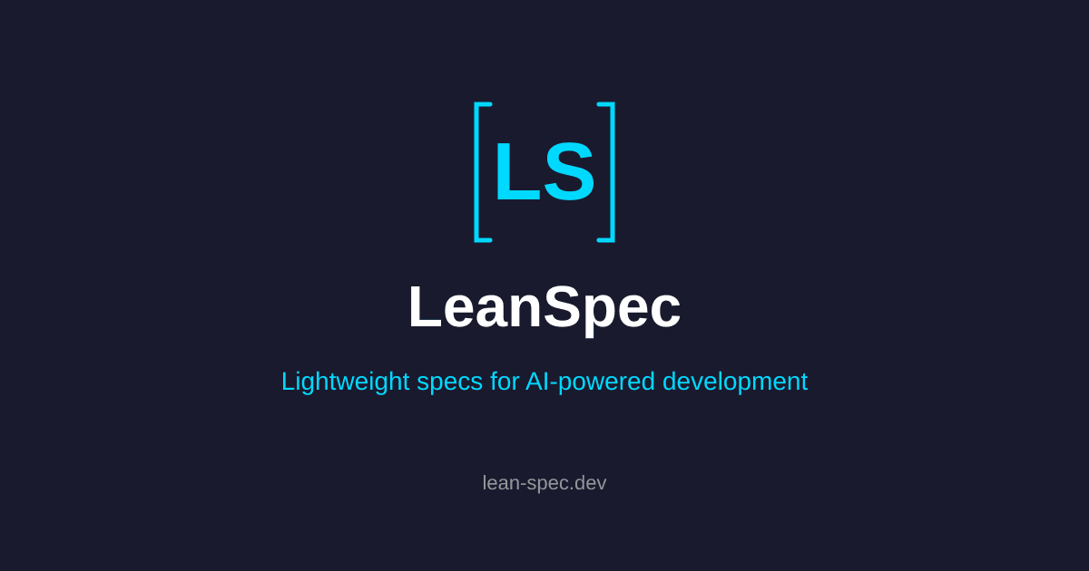 LeanSpec preview