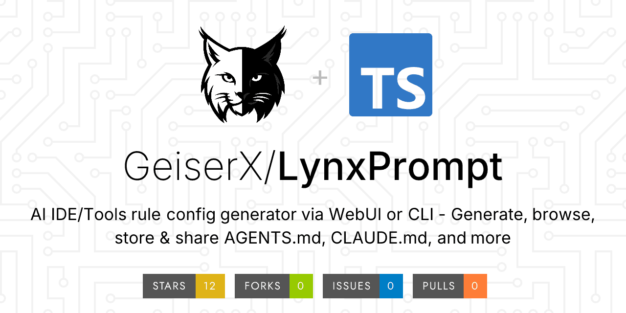 LynxPrompt preview
