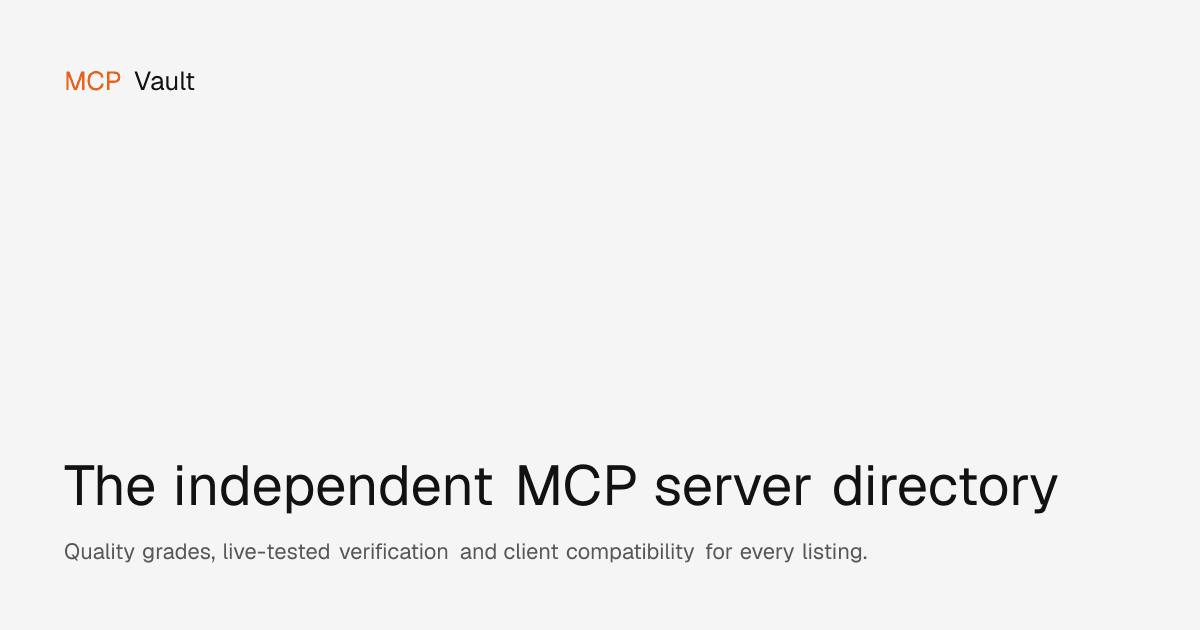 MCPVault preview