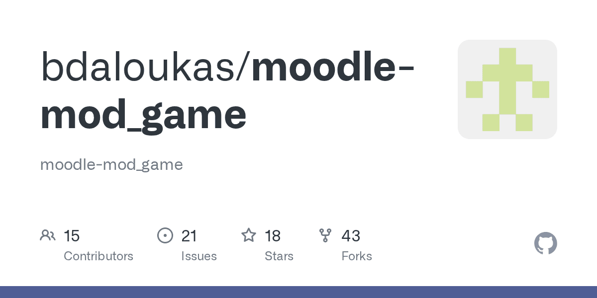 Moodle Game Module preview