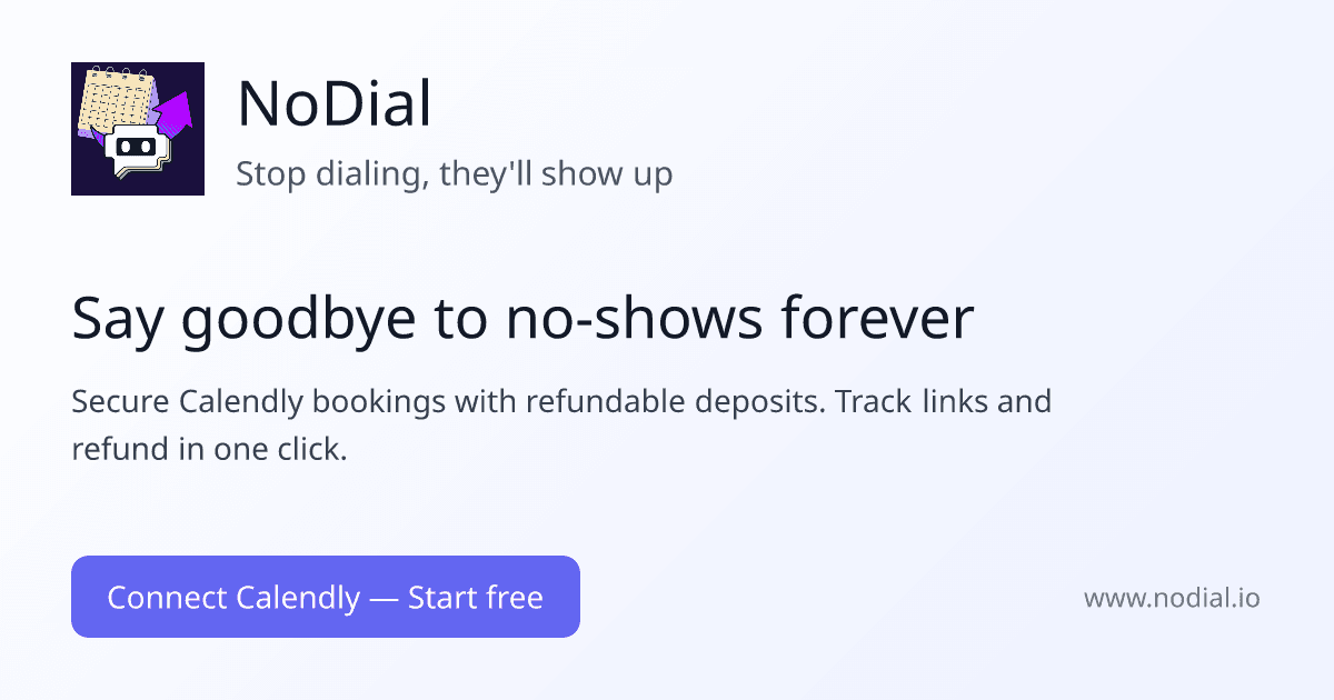 NoDial preview