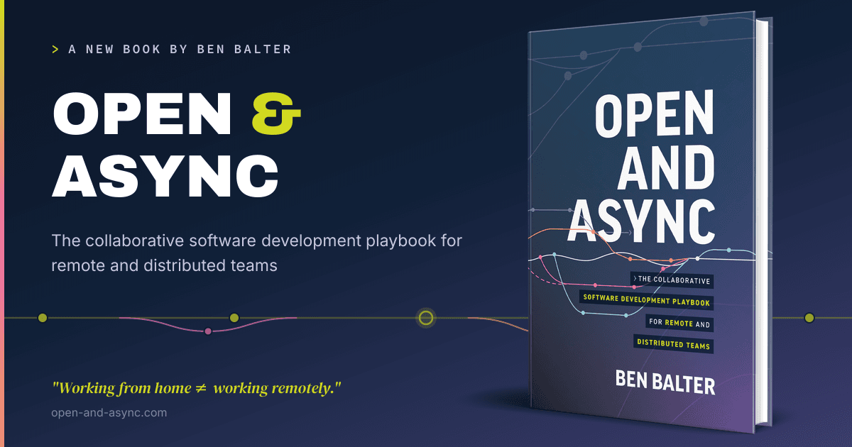Open and Async preview