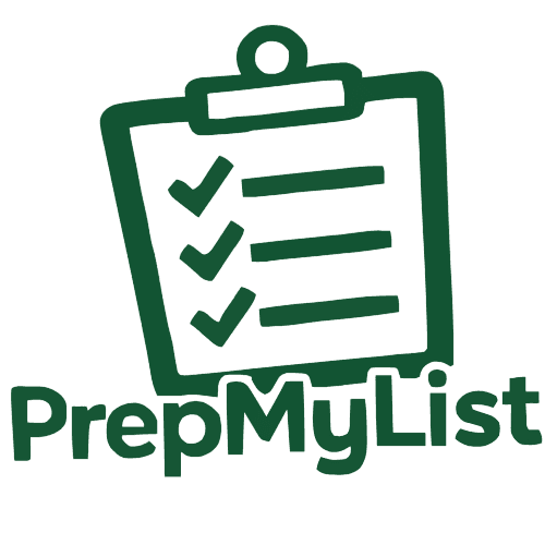 PrepMyList preview