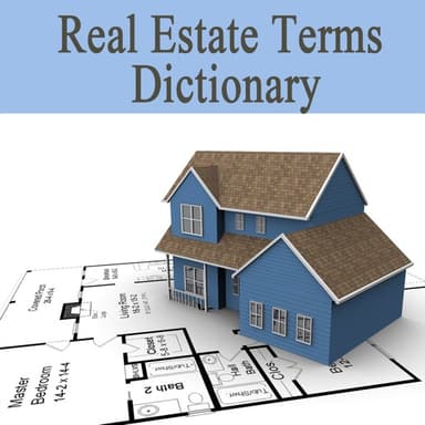 Real Estate Dictionary Concepts Terms logo