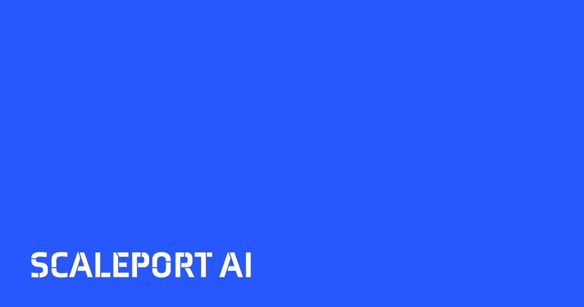 SCALEPORT AI preview