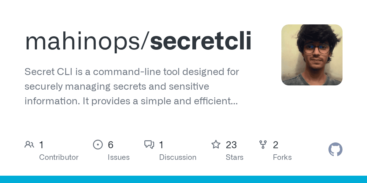 Secret CLI preview