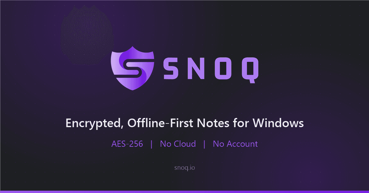 SNOQ preview