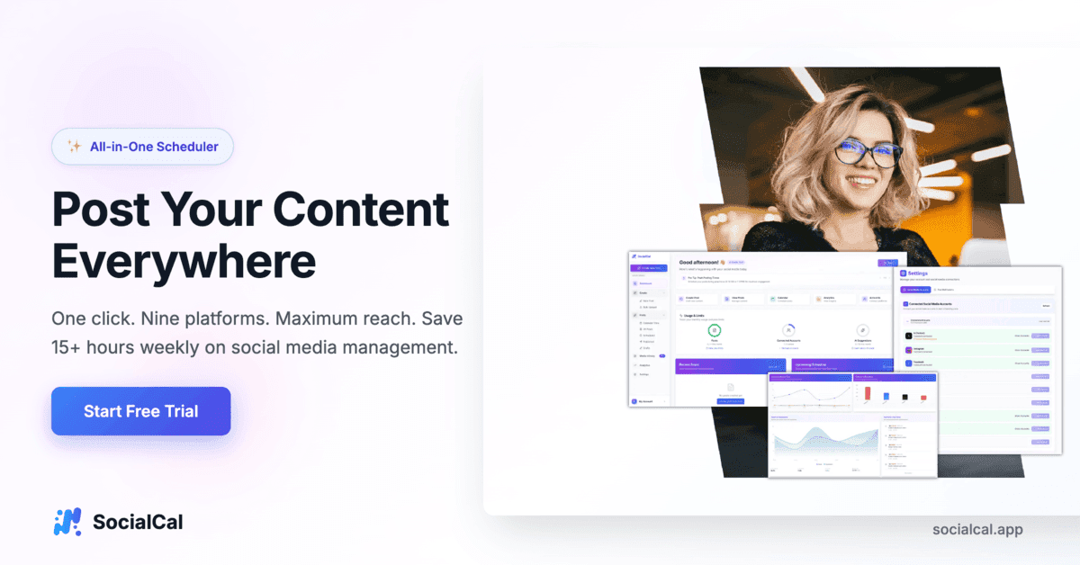 SocialCal preview