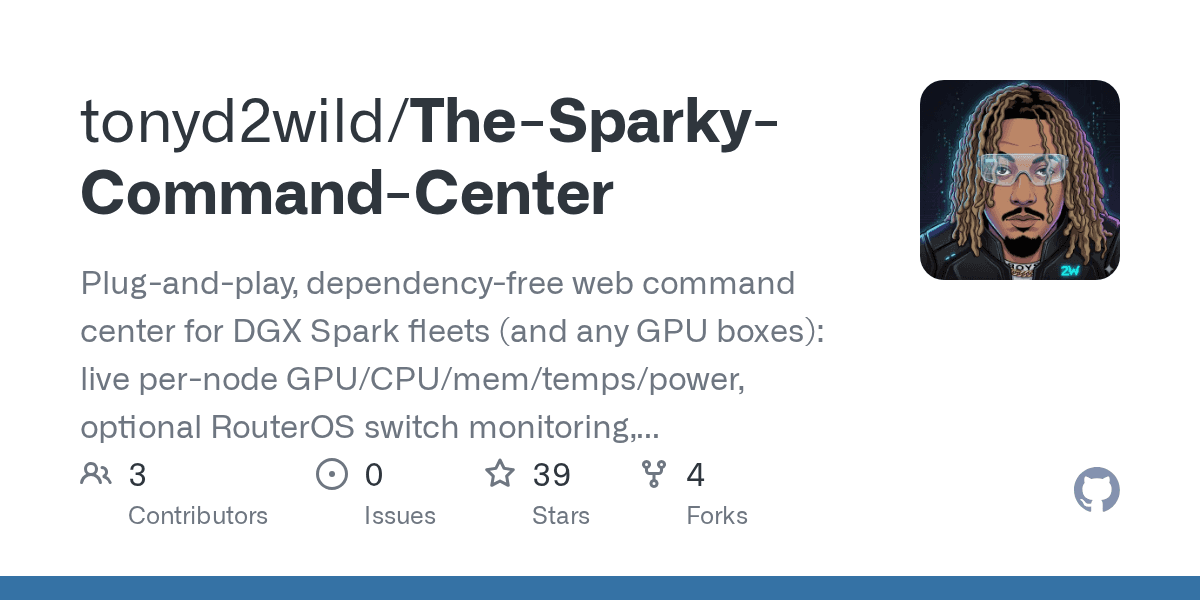 The Sparky Command Center preview