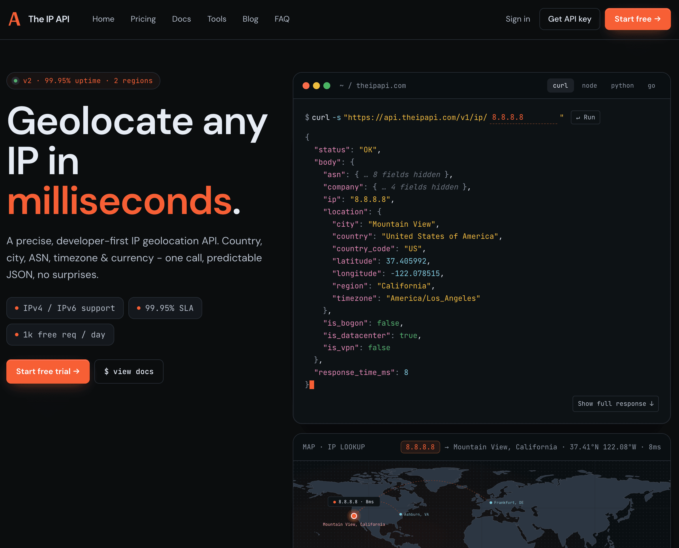 The IP API preview