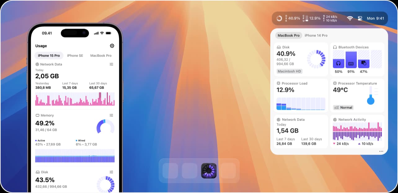 Usage preview