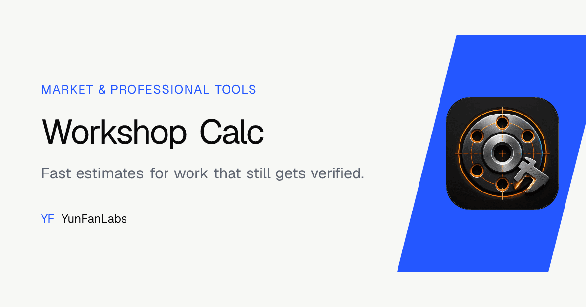 Workshop Calc preview